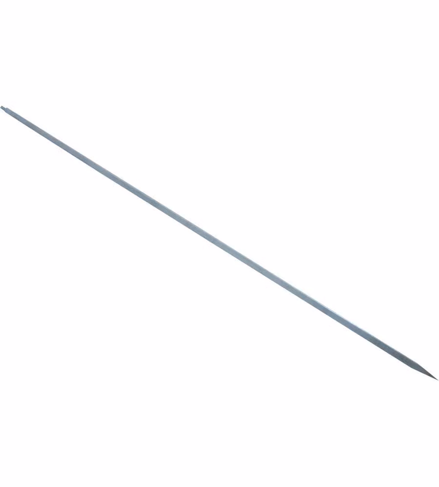 Spiedo Inox per Girarrosto - Lunghezza 100 cm
