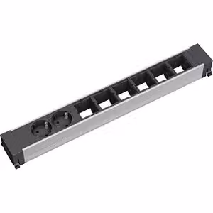 BACHMANN CONFERENCE TOP FRAME X-Large Einsatz 2x Schutzkontakt 6x ABD