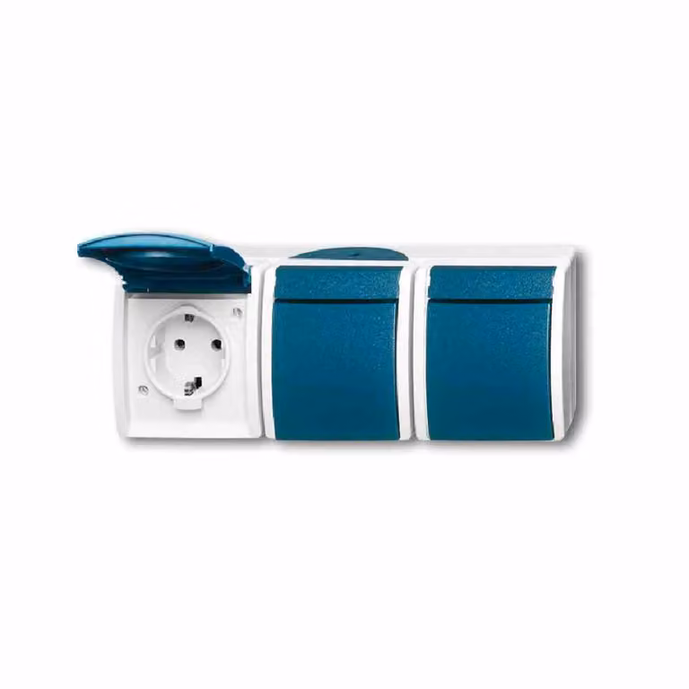 BUSCH-JAEGER - Presa di corrente OCEAN AP/FR a 3 ganci