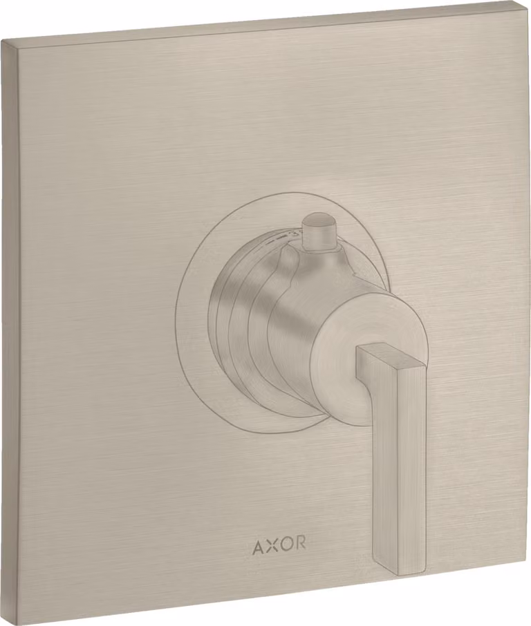 hansgrohe AXOR Citterio Thermostat 59 l/min Thermostat encastré à haut débit, poignée à levier, 39711820, 39711820