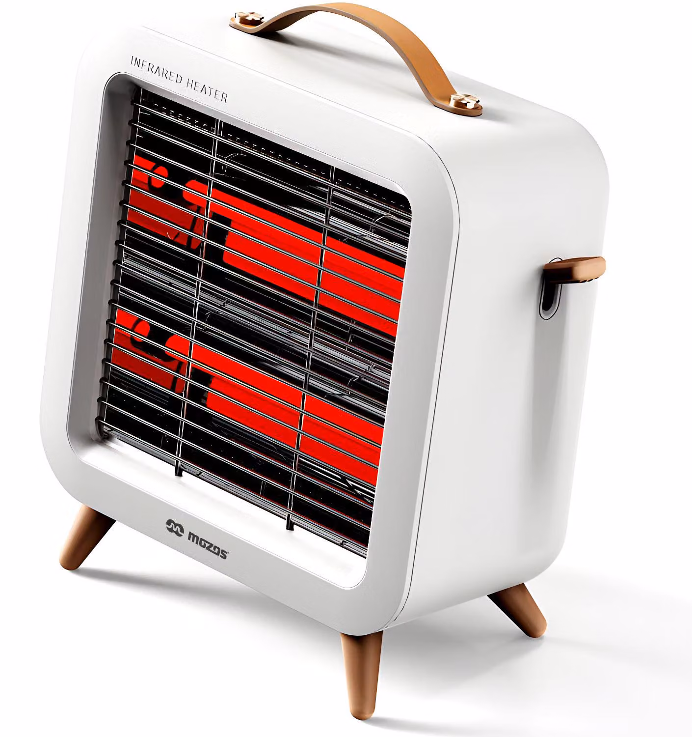 MOZOS HW02, riscaldatore a infrarossi elettrico, 550W