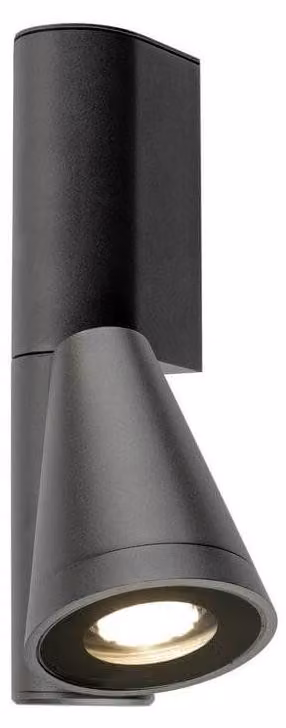 SLV T-TUBE, lampada da parete, 1x max. 10W, GU10, singola, IP44 1008012