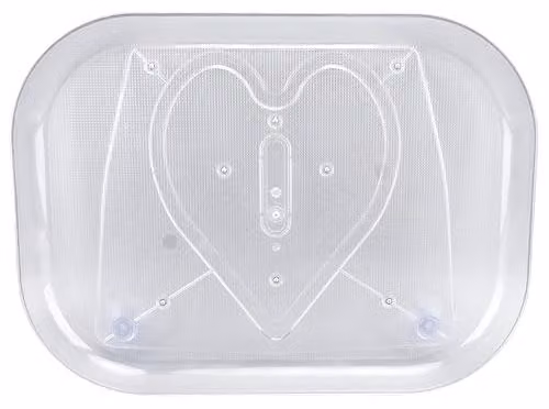 Contenitori per mele riciclabili - Design con mele in ombra - 10,5 x 9 x 9 cm