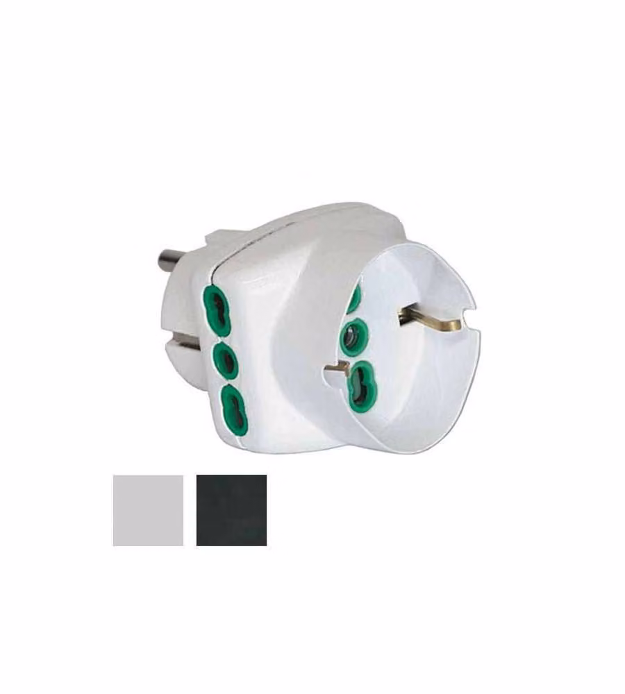 Adattatore Triplo Sk 16A+T Sk Bianco     82230 Fme