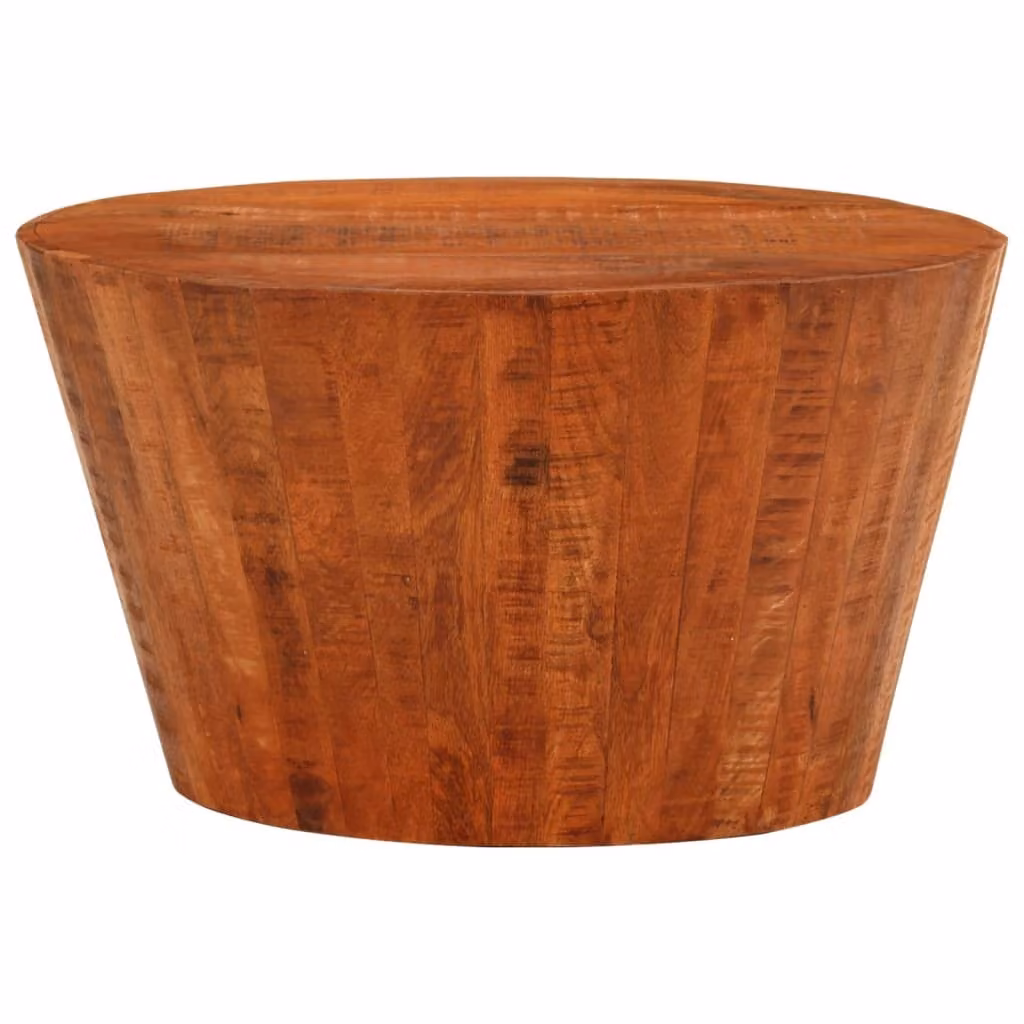Tavolino vidaXL Ø 52x30 cm in legno massello di mango