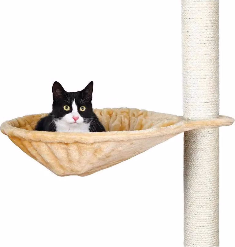 Mangiatoia per tiragraffi, grande ø 45 cm beige
