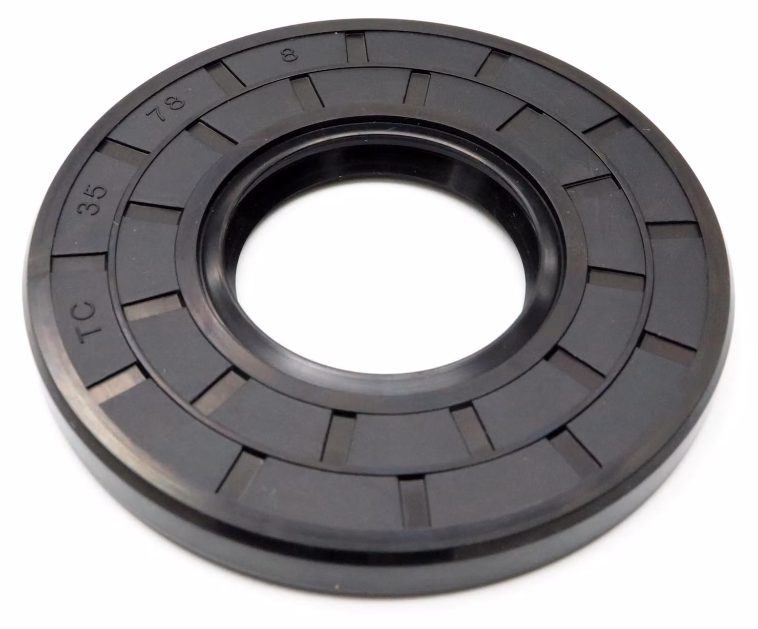 Guarnizione radiale per albero, dimensioni 35x78x8 mm, materiale NBR, conformità DIN 3760