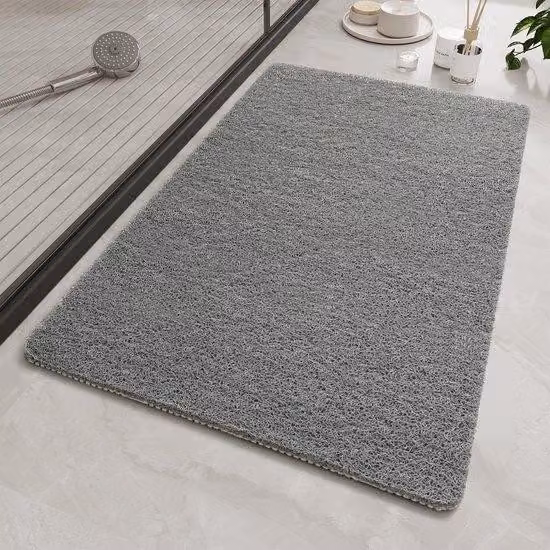 Tappetino antiscivolo per doccia 50x80 cm con effetto massaggiante e struttura in luffa