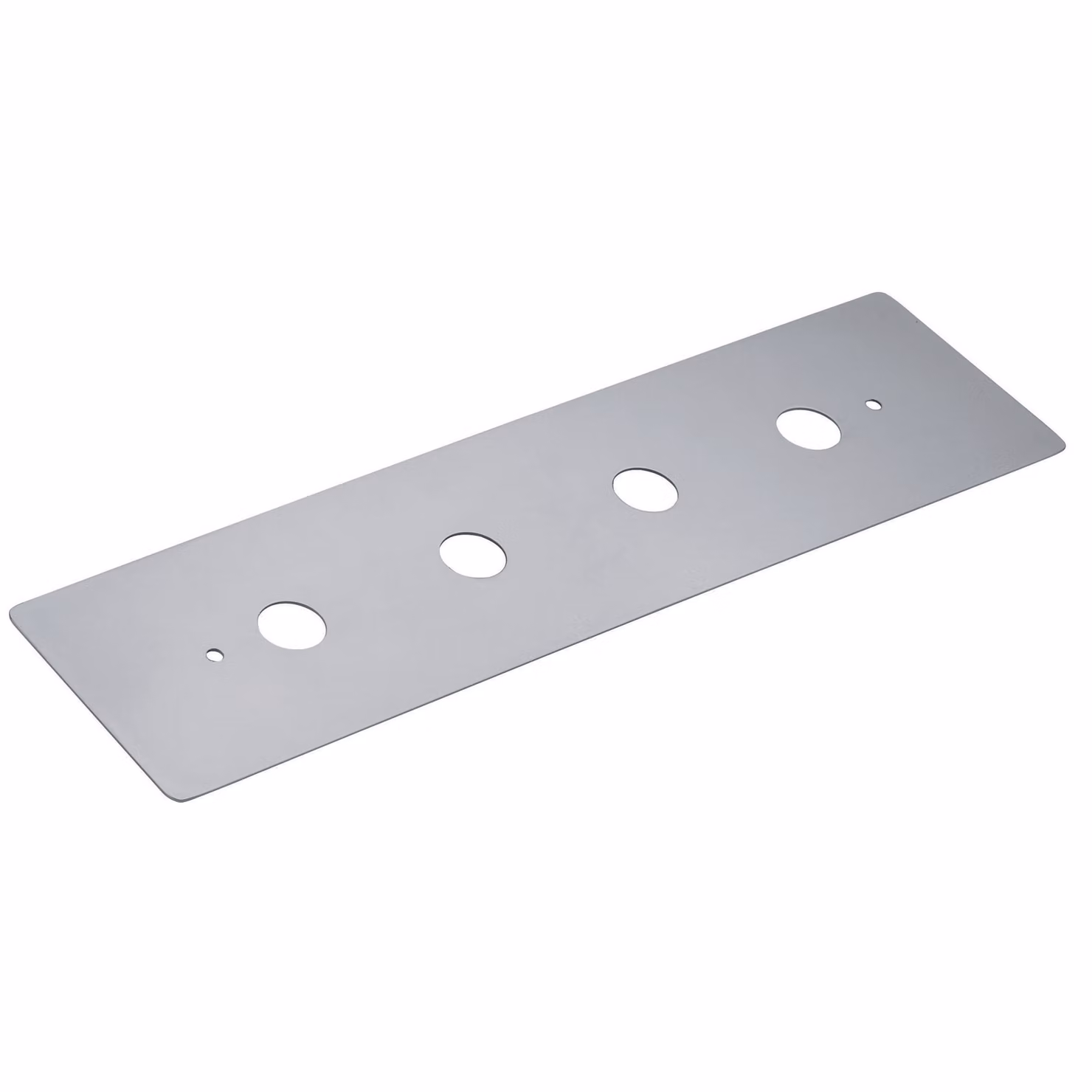 KLUDI : plaque de montage apparente, quatre trous, 1602105, 1602105
