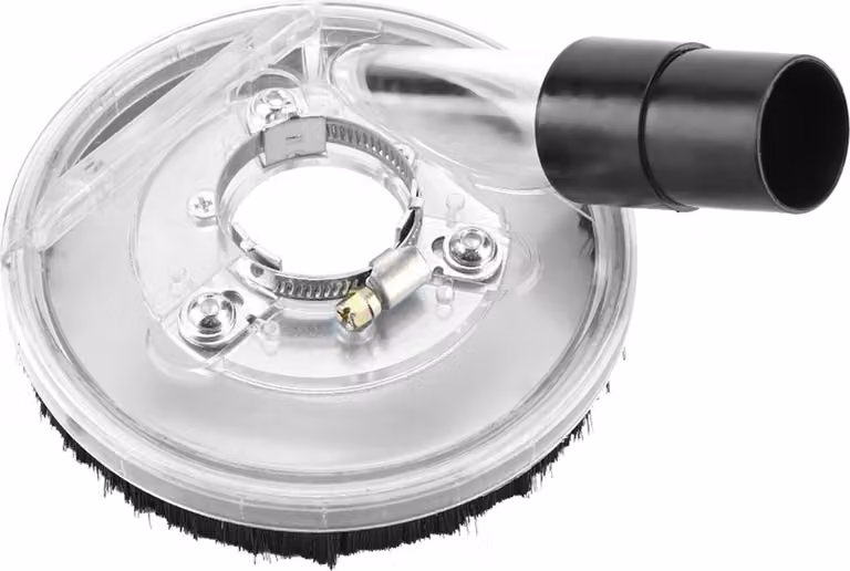 80-125 mm Coperchio antipolvere trasparente per smerigliatura a secco per smerigliatrici angolari e smerigliatrici manuali