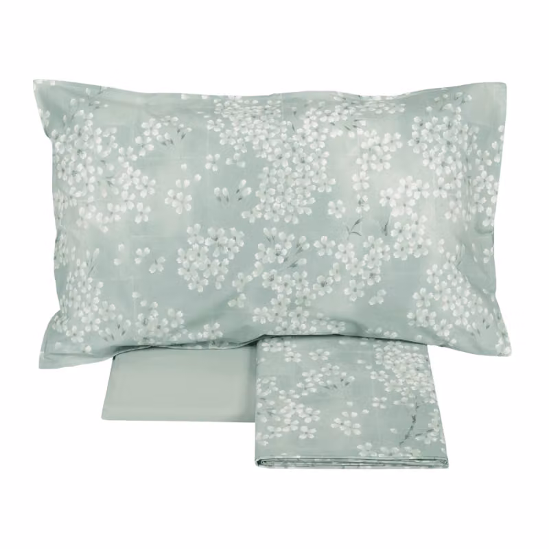 KIMONO Completo lenzuola - Taglia: 1 piazza,Colore: KIMONO - GRAY GREEN