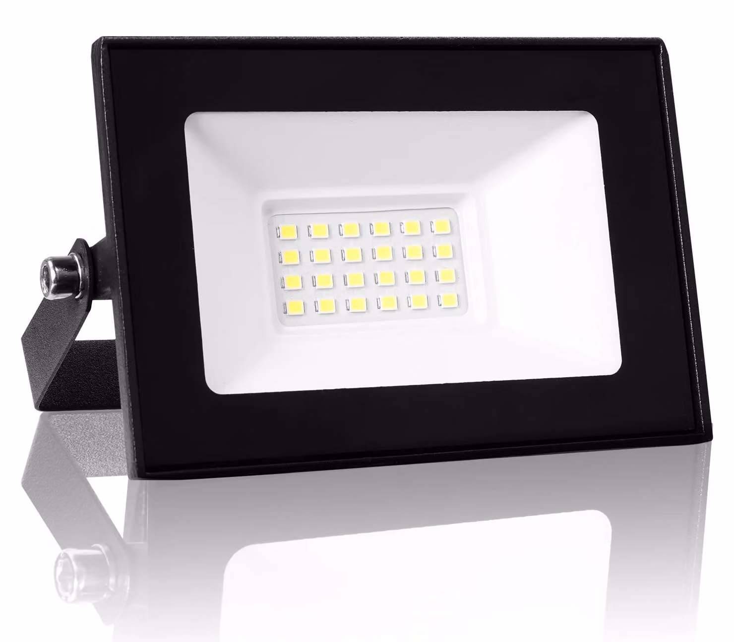 Fari a LED per illuminazione esterna - 20 W - Adatti per ambienti esterni - Grado di protezione IP66 - Confezione da 2 - Temperatura di colore 3000 K - Tensione 220–240 V