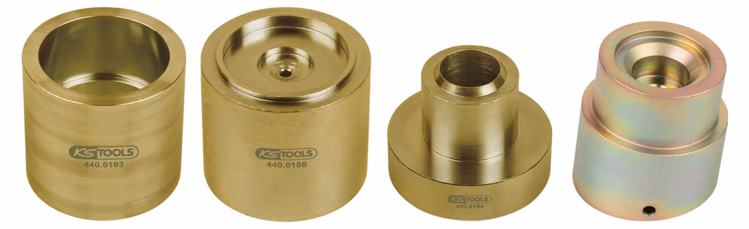 KS TOOLS Set di pezzi a pressione per Renault, Nissan, Opel, 4 pezzi - 440.0455
