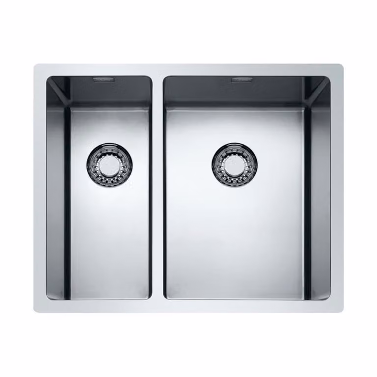 Corno Piu PFU11, lavello, acciaio inox, vasca sinistra