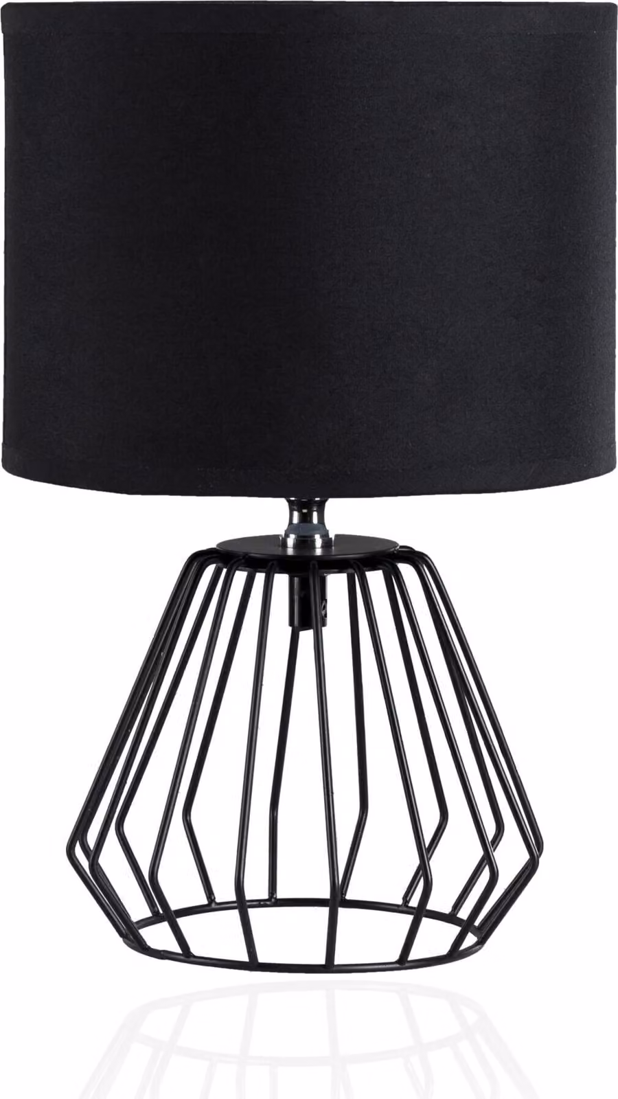 Lampada da tavolo Pauleen Diamante lucido E27 max. 20W Nero