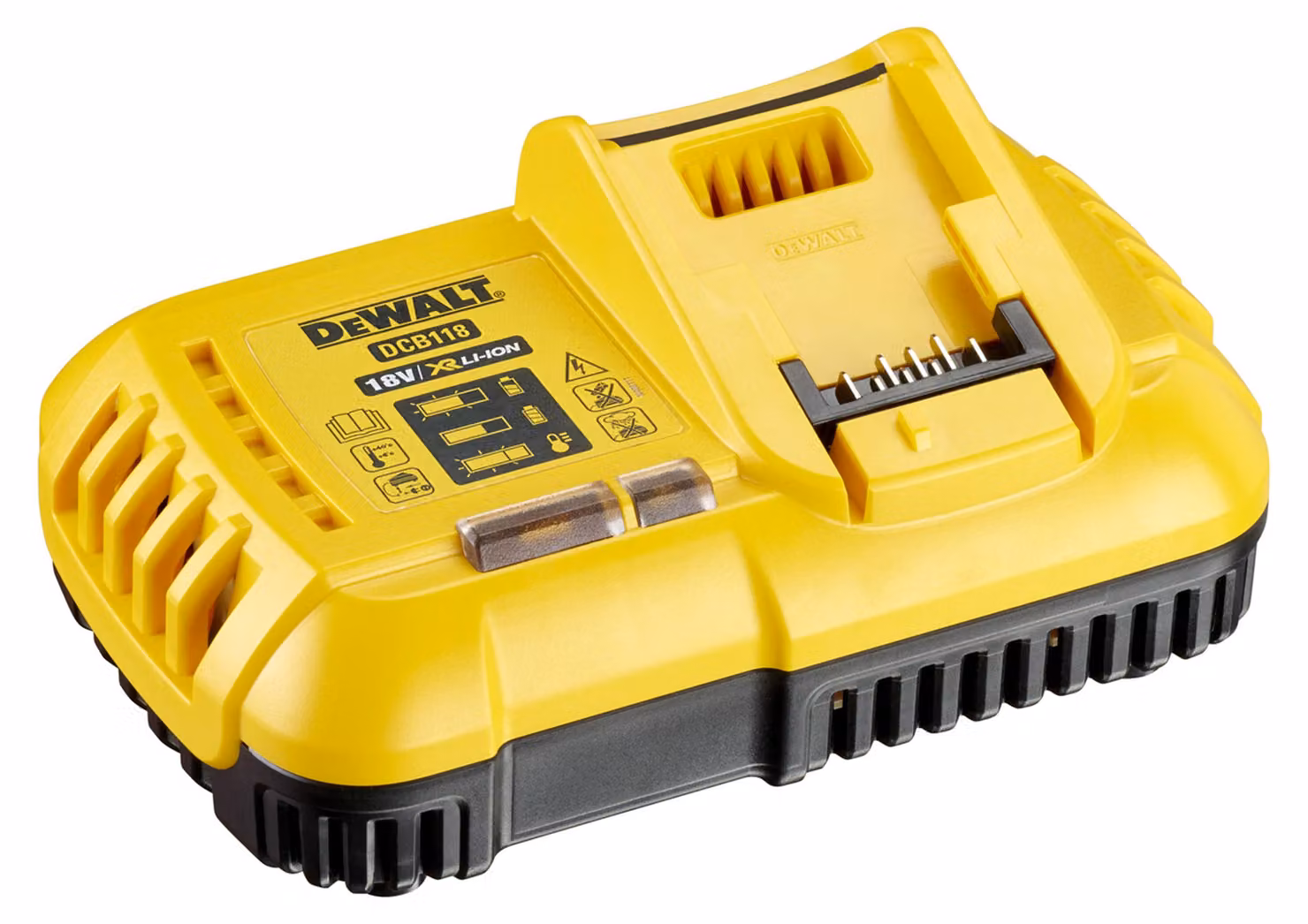 DeWALT DCB118-QW - Caricabatterie - 1 x carica batterie - 8 A - per DeWALT DCMPP568N-XJ, XR DCB182, DCB184