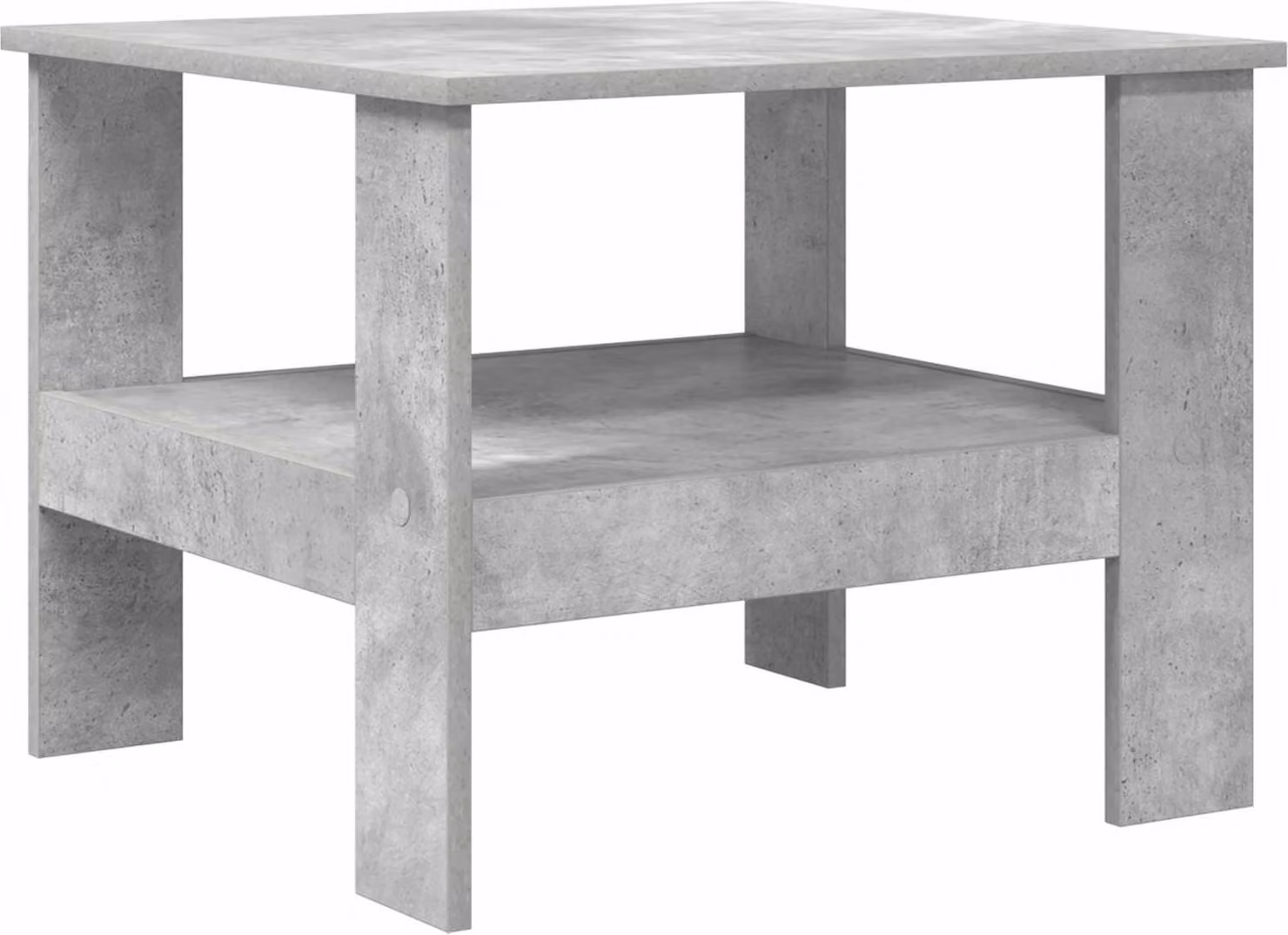 Tavolino da salotto Grigio cemento 57 x 55 x 45 cm