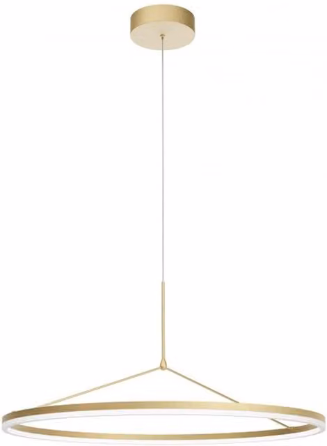 Lampada a sospensione LED Redo Group Orbit, regolabile e dimmerabile, disponibile in bianco, bronzo, nero o oro/ottone