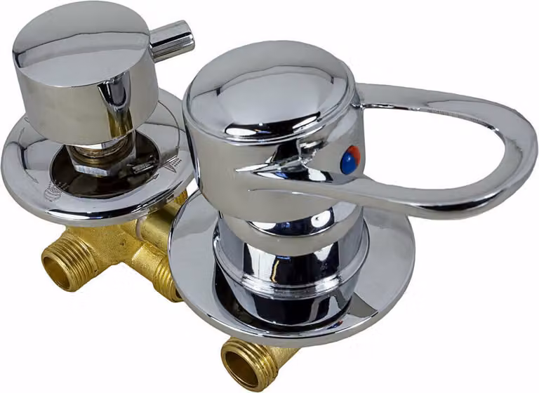 Rubinetto di ricambio Miscelatore monocomando a 4 vie per doccia K50 9cm