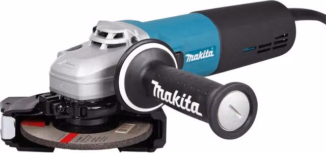 Makita 9565CRX1 Smerigliatrice Angolare 1400 W Blu con Sistema SJS e Diametro 125 mm