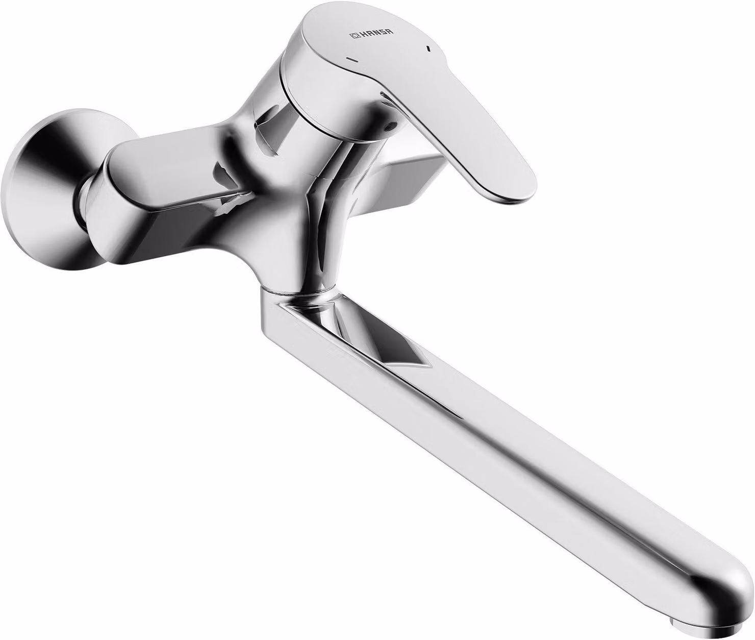 Miscelatore monocomando per lavabo, cromato, girevole a 360°