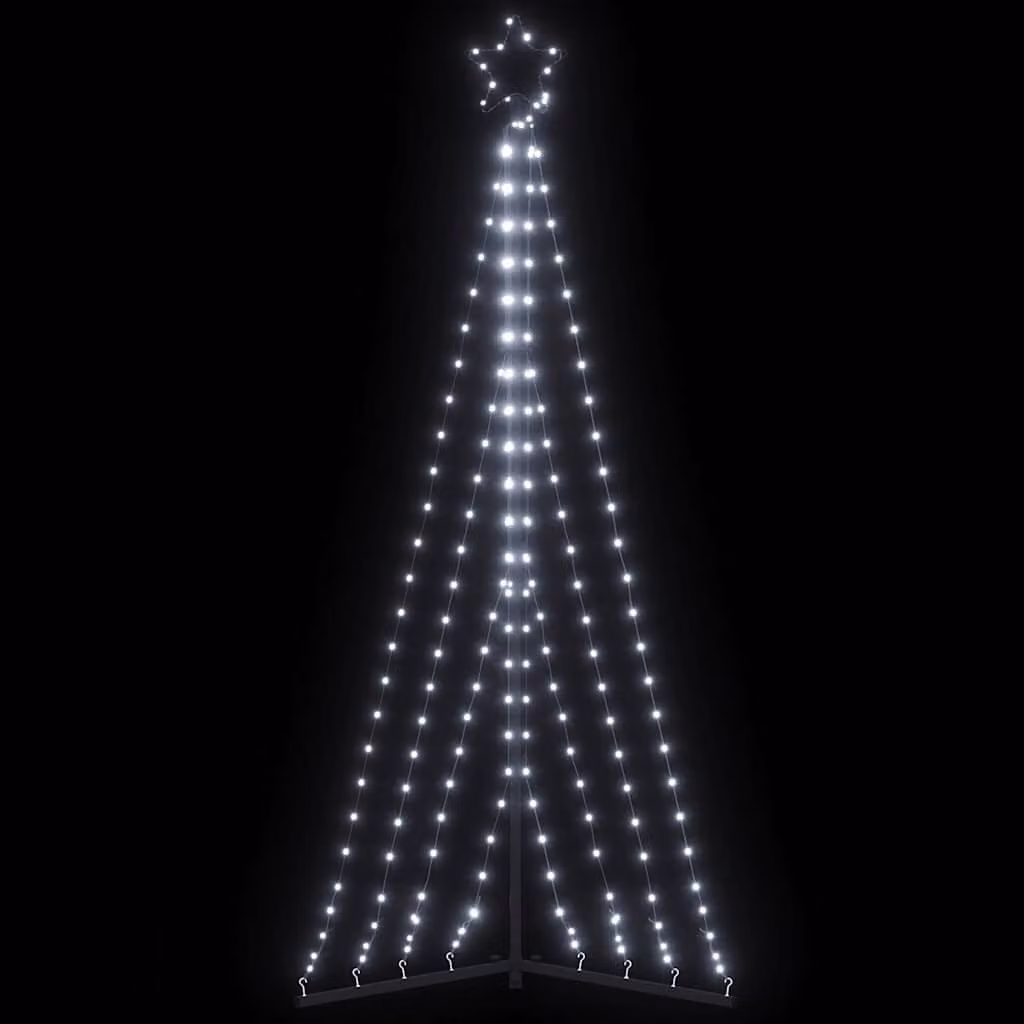 Albero di Natale con 339 LED bianco freddo vidaXL, Altezza: 180 cm
