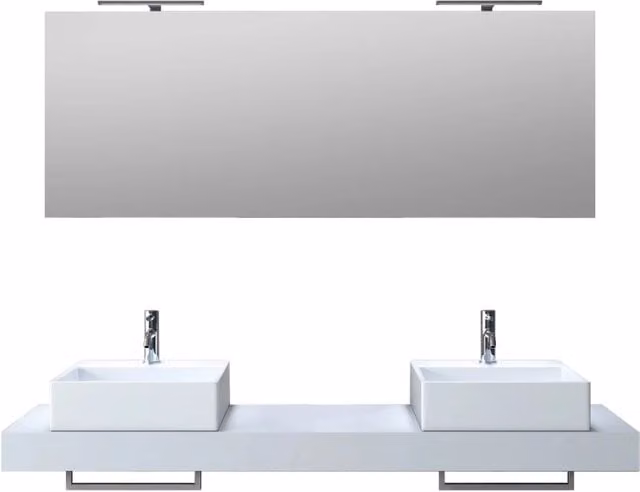 Composizione 8 pezzi ASTRA bianco