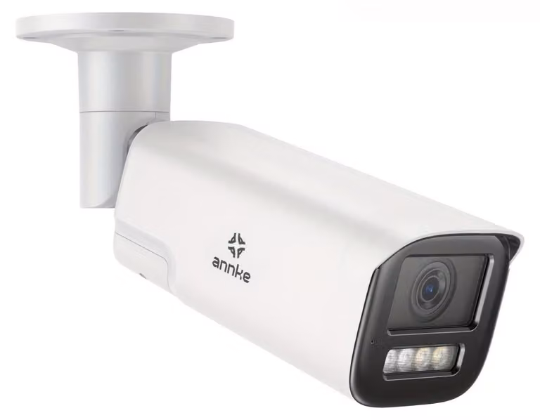 Telecamera di sicurezza – Sistema di videosorveglianza – Telecamera di sorveglianza – Zoom ottico 4x – Visione notturna a colori