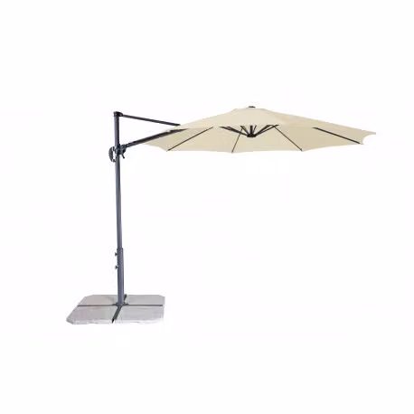 Ombrellone Derby a sbalzo Ravenna Smart Ø 300cm Des. 820 naturale