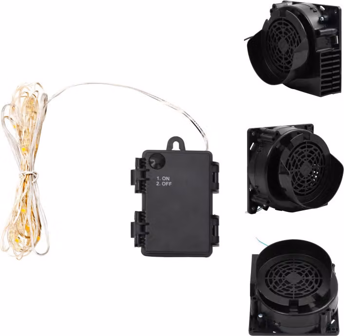 vidaXL Fata LED con 66 LED e soffiante 660 cm - Illuminazione natalizia