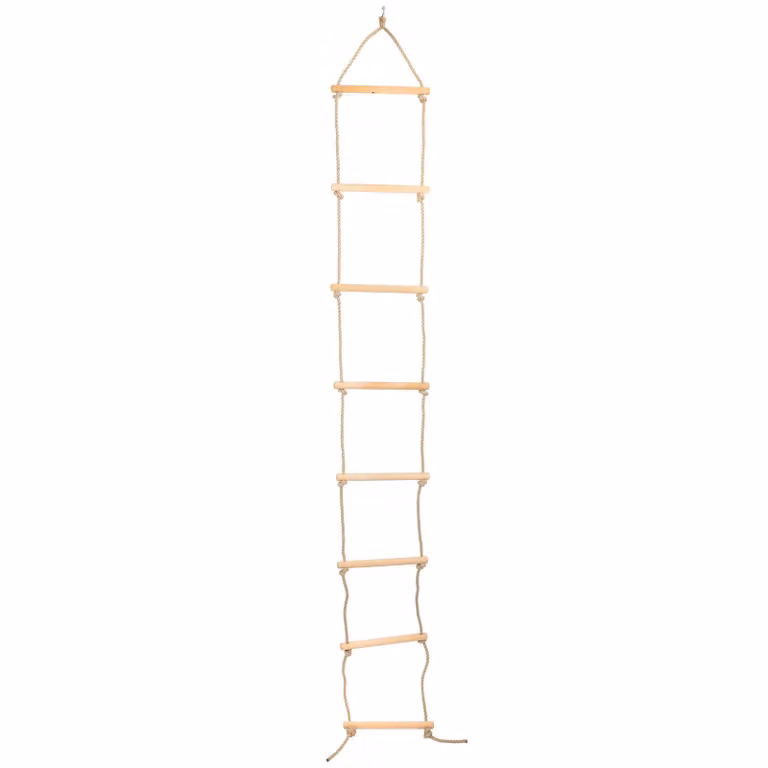Scala a corda Sport-Thieme "PP", con 8 pioli, lunghezza 2,70 m