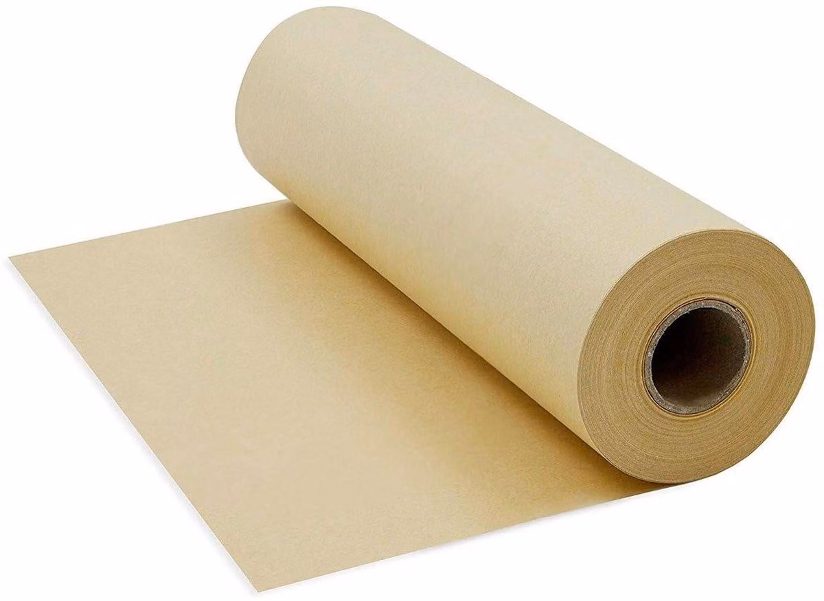 Rotolo di carta kraft da 250 mm x 30,5 m - Carta marrone non rivestita, ideale per l'arte e l'imballaggio