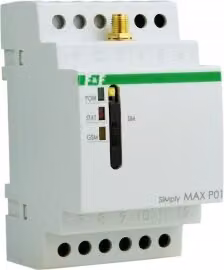 Relè di controllo remoto GSM Controllo SMS 2×ingresso 2×uscita SIMply MAX P01 F&F 6943