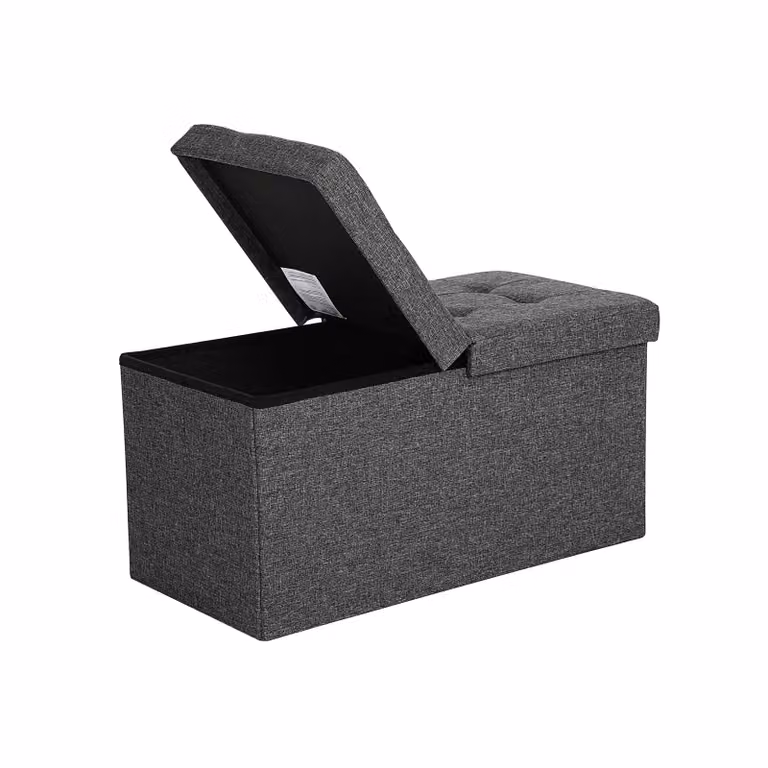 Cassapanca in Simil Lino 80 L