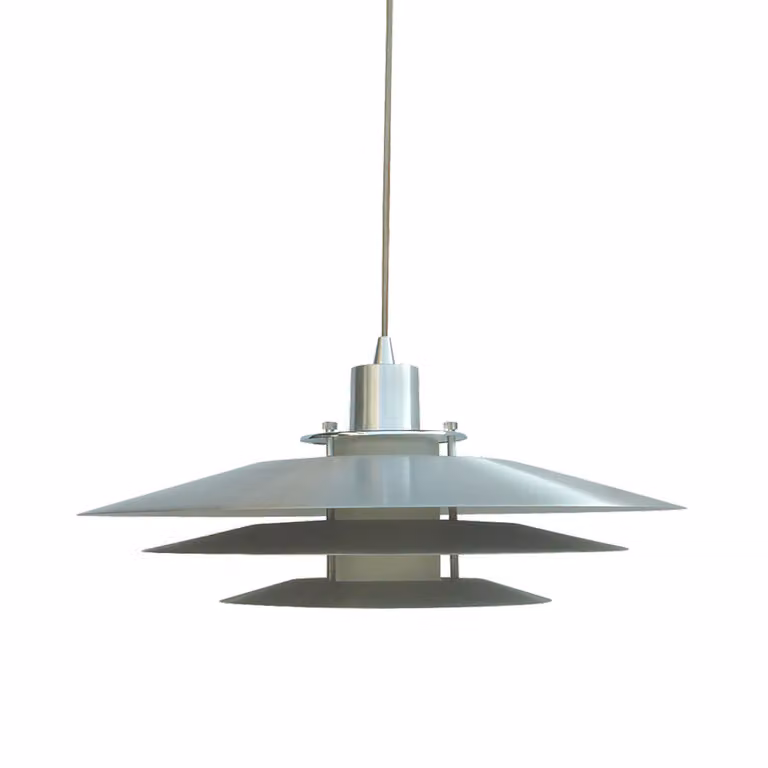 Lampada a sospensione ALTERA 1xE27/40W, alluminio L: 445, L: 445, H: 1400, dimmerabile