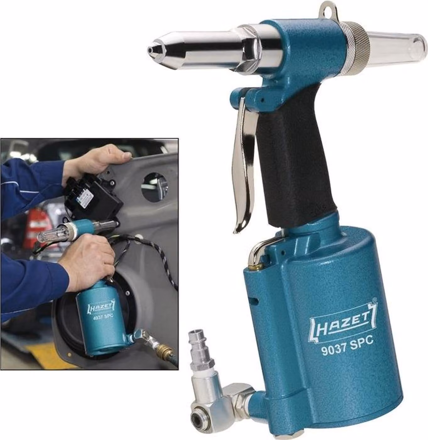 HAZET 9037SPC HAZET 9037SPC Druckluft-Nietpistole