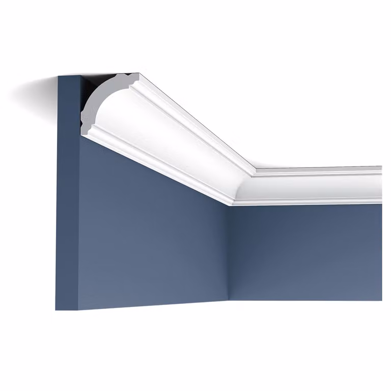 Orac Decor Cb510 Basixx Profilo decorativo Modanatura Modanatura angolare Elemento decorativo Modanatura per pareti Modanatura per soffitti | 2 metri