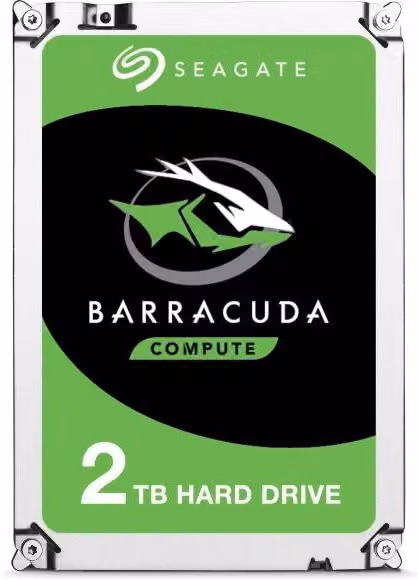 Disco rigido interno Seagate Barracuda da 2 TB, SATA III, 7200 giri/min, 256 MB, 3.5 pollici