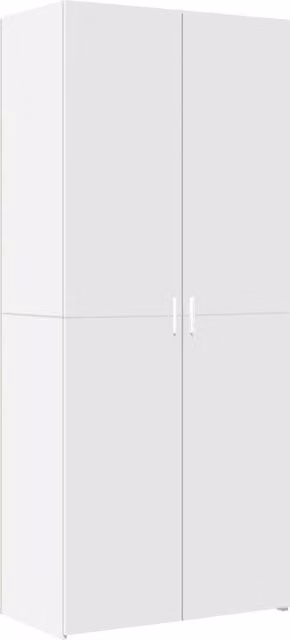 Credenza | Madia | Buffet da pranzo | Armadio da pranzo Bianca 80x42,5x185 cm in Legno Ingegnerizzato