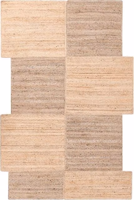 Tappeto in juta BELIANI beige intrecciato in stile rustico per soggiorno e camera da letto L: 300 cm, P: 200 cm