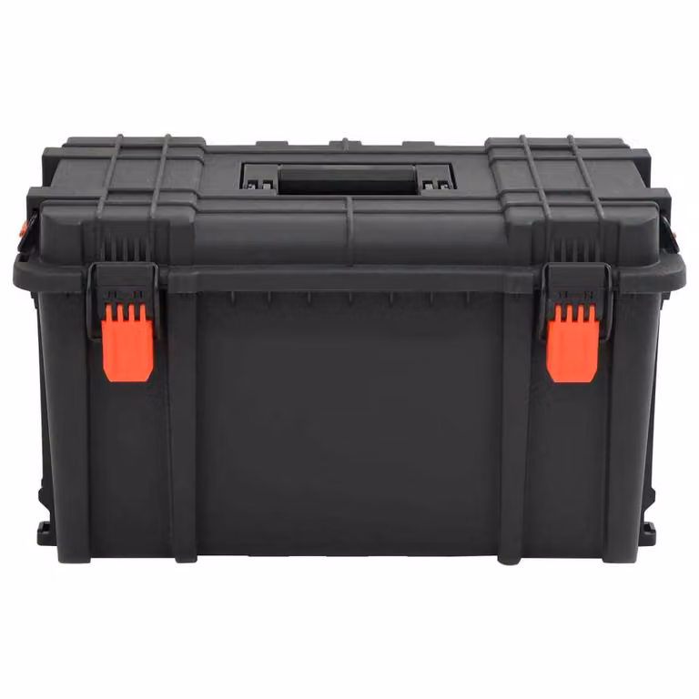 Valigetta da Volo Portatile Nera 57x35x32,5 cm in PP