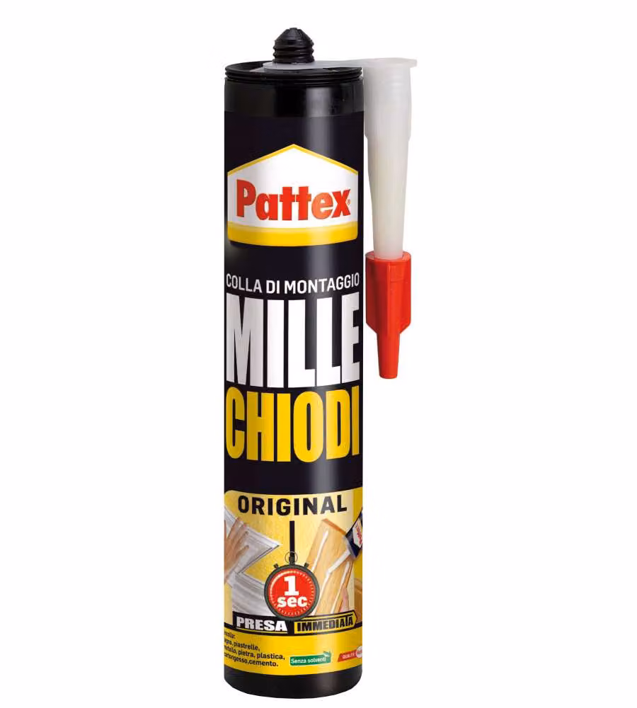 Pattex Colla Millechiodi Original Adesivo Acrilico 400 g Bianco – 2