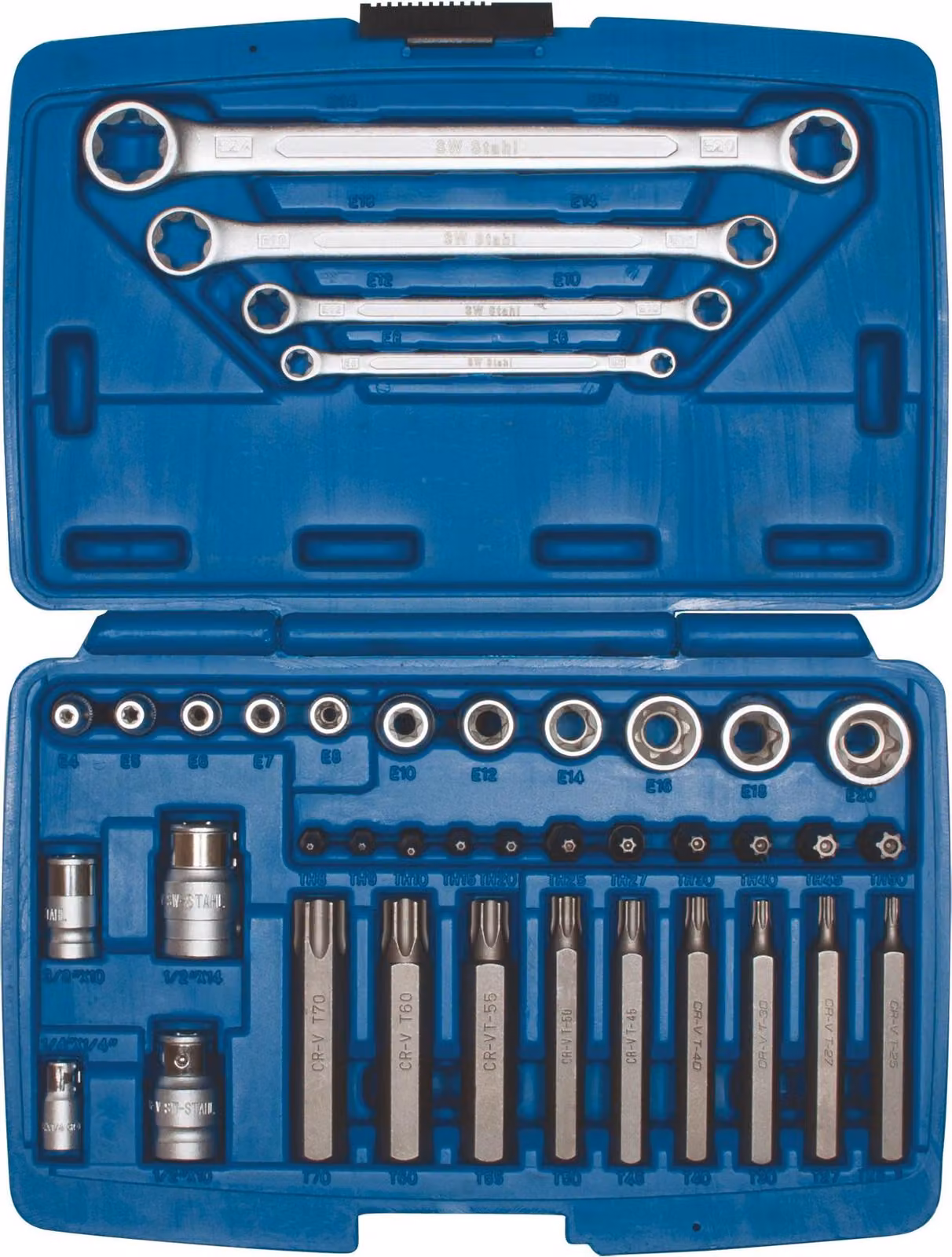 Assortimento di punte in acciaio SW, 3/8", 39 pezzi 04445L