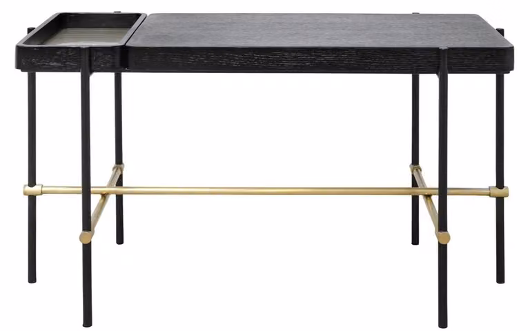 Casa Padrino tavolino hotel nero/oro 80 x 40 x h. 45 cm - Mobili per hotel