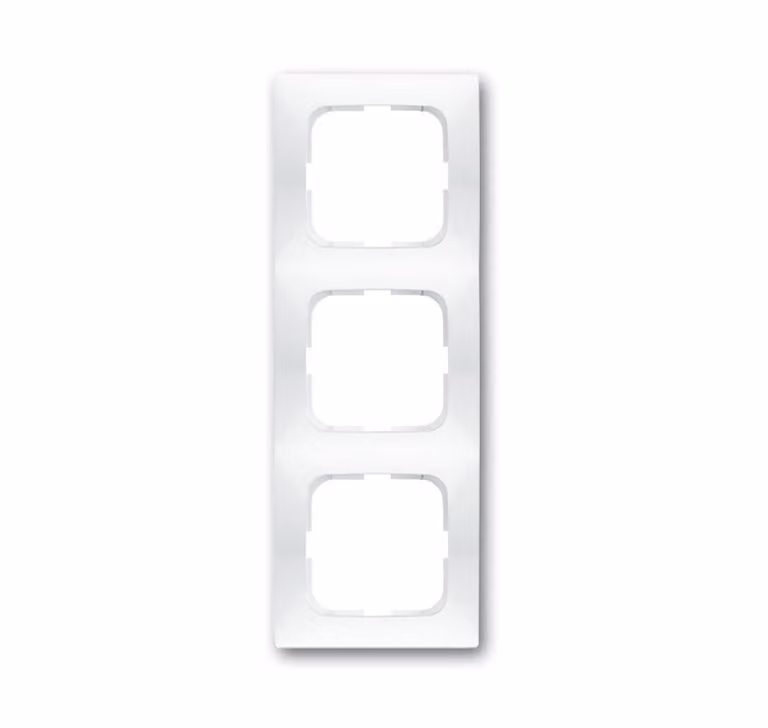Busch-Jaeger 1723-214 Cornice di copertura, cornice tripla bianco alpino