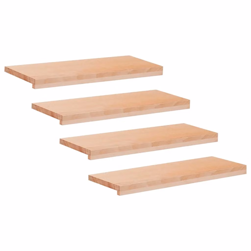 Set di 4 tappeti per scale vidaXL beige, L 80 x P 30 x H 2 cm – 2