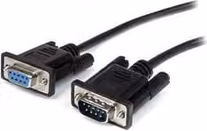 Cavo seriale Startech.Com da RS232 a DB9 M/F, Nero, 1 m