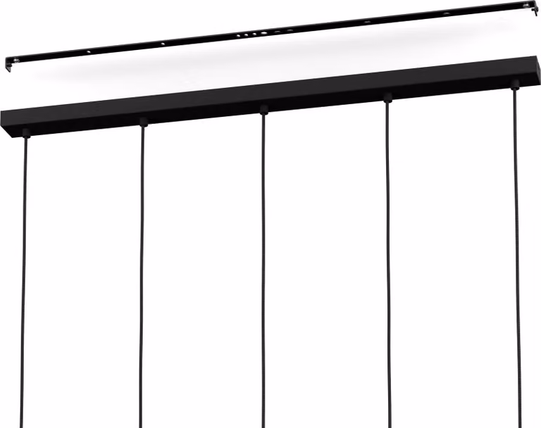 Eglo 900346 GAZZOLA E27 5 vie a sospensione 910x150mm colore sabbia moka