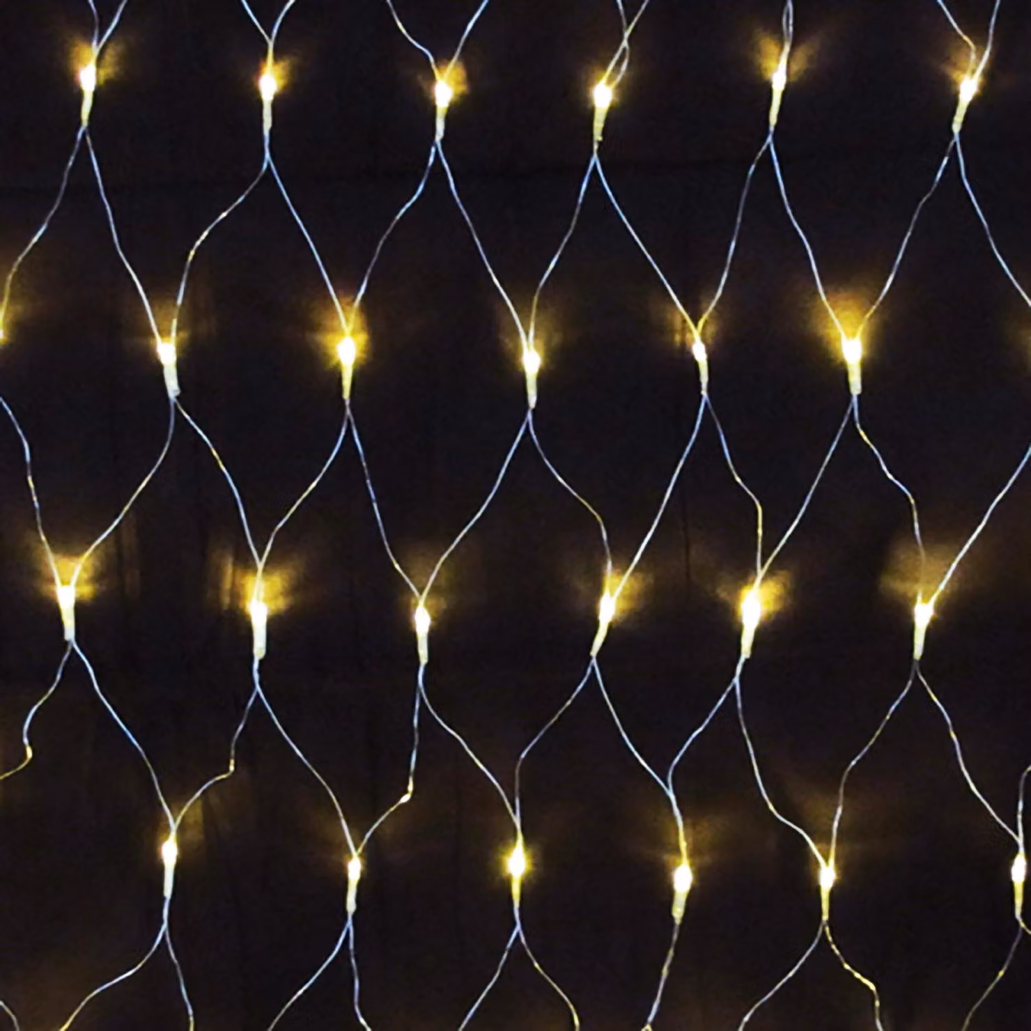 240 LED rete luminosa bianco caldo