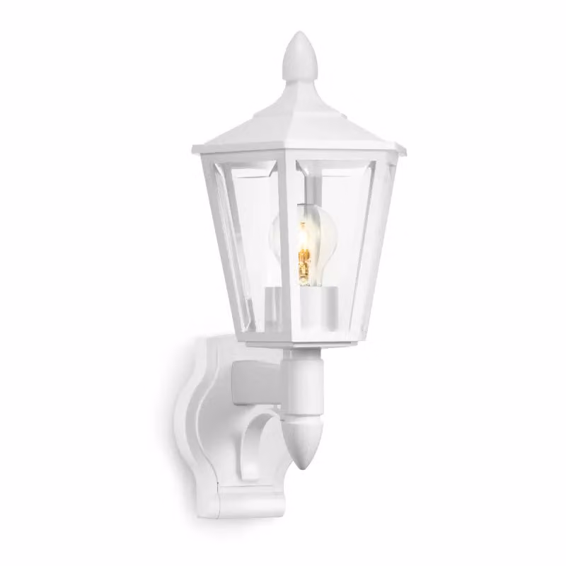 Steinel luce esterna L 15 bianca, classica, senza rilevatore di movimento 069186